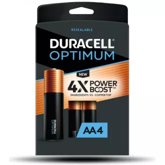 Baterii Duracell OPTIMUM AA 1500 K4, pachet de 4