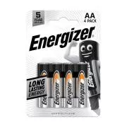 Baterii alcaline Energizer LR6/4 Everyday AA, pachet de 4