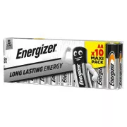 Baterii alcaline Energizer LR6/10 Everyday AA, pachet de 10