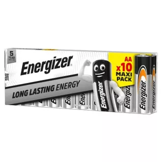 Baterii alcaline Energizer LR6/10 Everyday AA, pachet de 10