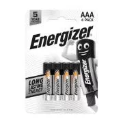 Baterii alcaline Energizer LR03/4 Everyday AAA, pachet de 4