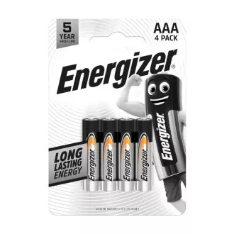 Baterii alcaline Energizer LR03/4 Everyday AAA, pachet de 4