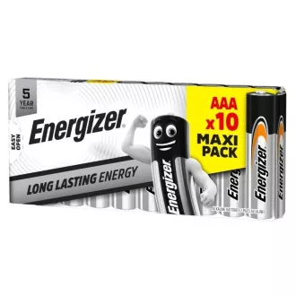 Baterii alcaline Energizer LR03/10 Everyday AAA, pachet de 10