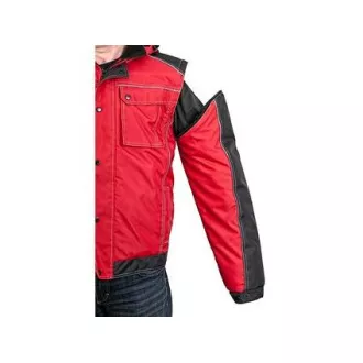 Geaca CXS IRVINE, iarna, barbati, rosu-negru, marimea 2XL