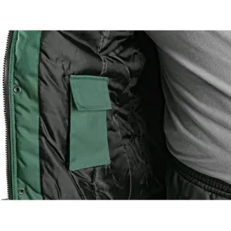 Geaca CXS IRVINE, iarna, barbati, verde-negru, marimea M