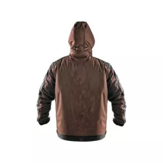 Geaca CXS IRVINE, iarna, barbati, maro-negru, marimea 2XL