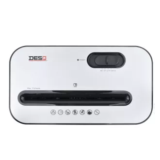 Tocător de documente DESQ, 4 x 29 mm, 18l, tăiere transversală