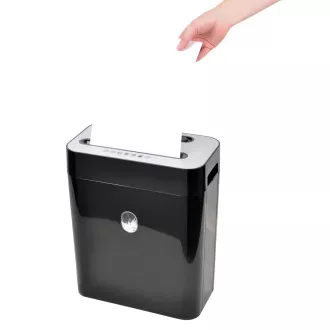 Tocător de documente DESQ, 4 x 29 mm, 18l, tăiere transversală