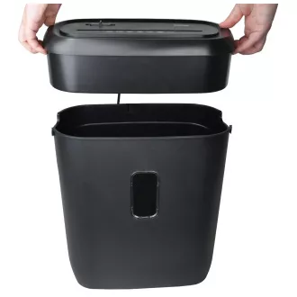 Tocător de documente DESQ, 4 x 35 mm, 21l, tăiere transversală Tocător de documente DESQ, 4 x 35 mm, 21l, tăiere transversală