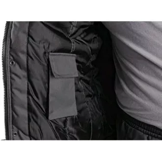 Geaca CXS IRVINE, iarna, barbati, gri-negru, marimea 2XL