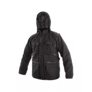 Geaca de iarna barbati GEORGIA, neagra, marimea 3XL