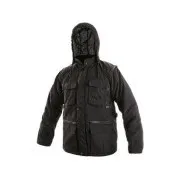 Geaca de iarna barbati GEORGIA, neagra, marimea 3XL