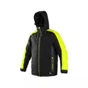 Geaca CXS BRIGHTON, iarna, negru-galben, marimea 3XL
