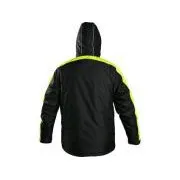 Geacă CXS BRIGHTON, iarnă, bărbătească, negru-galben, mărimea 3XL