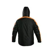 Geaca CXS BRIGHTON, iarna, negru-portocaliu, marimea S