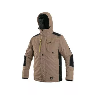 Geaca CXS BALTIMORE, barbatesc, bej - negru, marimea 4XL