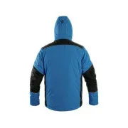 Geaca CXS BALTIMORE, barbatesc, albastru mediu - negru, marimea 4XL