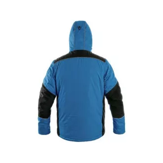 Geaca CXS BALTIMORE, barbatesc, albastru mediu - negru, marimea 4XL