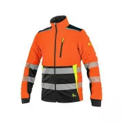 Geaca de iarna barbati CXS ALABAMA, neagra, roz. 3XL