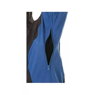 Jachetă softshell pentru bărbați CXS SACRAMENTO, gri-albastru, mărime 2XL Jachetă softshell pentru bărbați CXS SACRAMENTO, gri-albastru, mărime 2XL