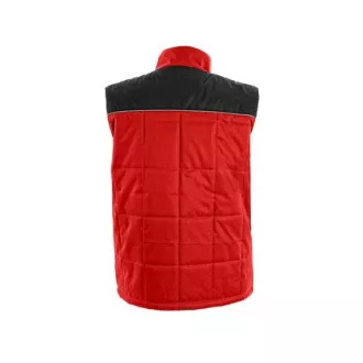 Vesta de iarna pentru barbati SEATTLE, rosu-negru, marimea 2XL