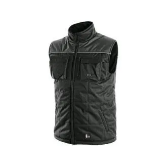 Vestă CXS SEATTLE, bărbătească, iarnă, fleece, negru-gri, mărimea XL Vestă CXS SEATTLE, bărbătească, iarnă, fleece, negru-gri, mărimea XL