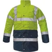 Geaca BI ROAD HV galben / bleumarin XXL