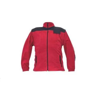 Jachetă fleece RANDWIK roșu XL Jachetă fleece RANDWIK roșu XL