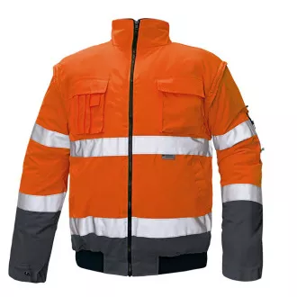 Jacheta pilot CLOVELY HV galben 2XL