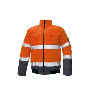 Jachetă pilot CLOVELY HV galben / bleumarin L