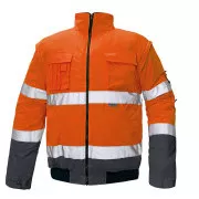 Jachetă pilot CLOVELY HV portocaliu S