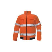 Jachetă pilot CLOVELY HV portocaliu XL