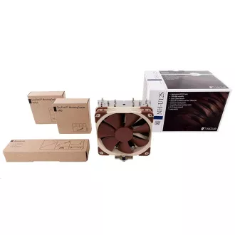 Cooler CPU NOCTUA NH-U12S, 1x 120mm, LGA1851, AM5, maro/argintiu Cooler CPU NOCTUA NH-U12S, 1x 120mm, LGA1851, AM5, maro/argintiu
