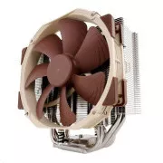 Cooler CPU NOCTUA NH-U14S, 1x 140mm, LGA1851, AM5, maro/argintiu