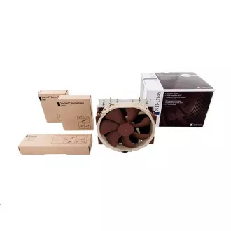 Cooler CPU NOCTUA NH-U14S, 1x 140mm, LGA1851, AM5, maro/argintiu