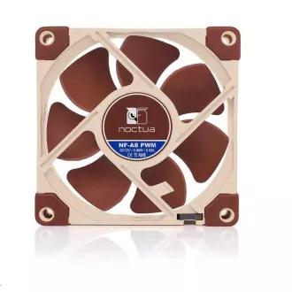 Ventilator NOCTUA NF-A8 PWM, 80mm, maro