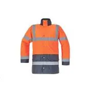 Jacheta SEFTON HV portocaliu / bleumarin M