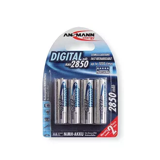 Baterie - Ansmann Mignon 4xAA Tip 2850 min 1, 2V / 2650 mAh DIGIT
