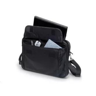 DICOTA Value Toploading Kit 14-16, Geantă pentru laptop cu mouse optic inclus, neagră