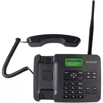 Telefon de birou Aligator GSM T100, negru Telefon de birou Aligator GSM T100, negru