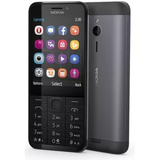 Nokia 230 Dual SIM, argintiu închis