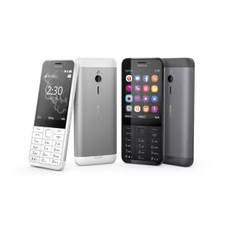 Nokia 230 Dual SIM, argintiu - Despachetat Nokia 230 Dual SIM, argintiu - Despachetat