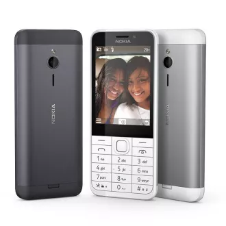 Nokia 230 Dual SIM, argintiu Nokia 230 Dual SIM, argintiu
