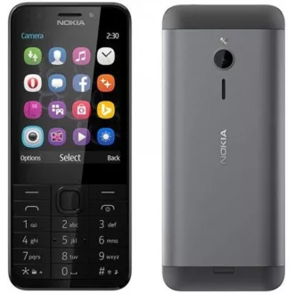 Nokia 230 Dual SIM, argintiu - Despachetat Nokia 230 Dual SIM, argintiu - Despachetat