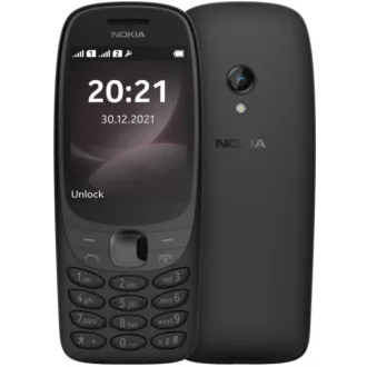 Nokia 6310 Dual SIM, negru (2021), (CZ, SK, HU)