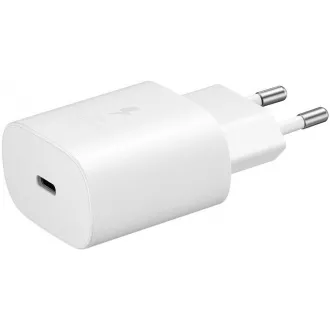 Încărcător de voiaj Samsung EP-TA800XWE, Quickcharge 25W, conector USB-C, alb