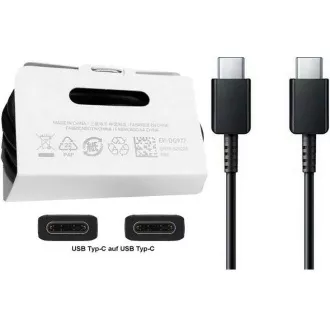 Cablu de date Samsung EP-DG977BBE, USB-C -> USB-C, negru (vrac)