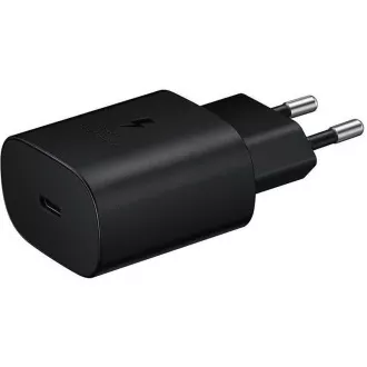 Încărcător de voiaj Samsung EP-TA800NBE, Quickcharge 25W, USB-C, negru