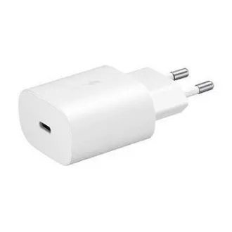 Încărcător de călătorie Samsung EP-TA800EWE, PD, Încărcare rapidă, USB-C, 25 W, alb, (vrac)
