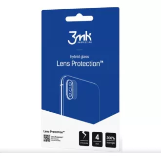 Protecție lentilă 3mk pentru Apple iPhone 15 Pro Max (4 bucăți)